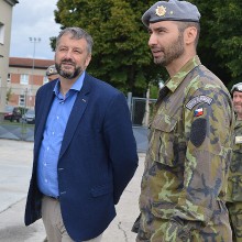 Návštěva 14. pluku logistické podpory v Klatovech